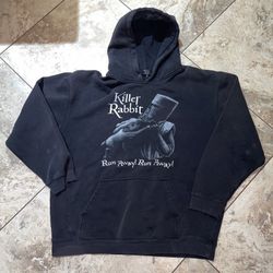 Vintage Month Python Deadly Rabbit Hoodie