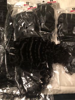 Water wavey human hair