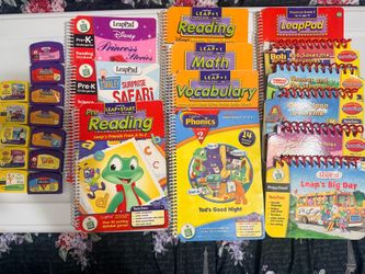 Leap frog books/cartridges