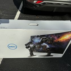New In The Box 32” DELL Curved Monitor