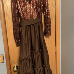Vintage Brown Dress