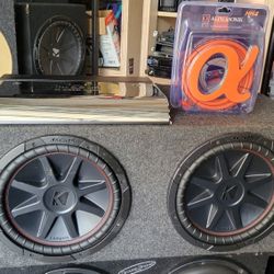 12inch Kickers Amp 3000 Watts And Kit 