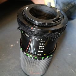 Soligor MC Zoom+Macro 80-200mm 1:4.5 manual focus lens.