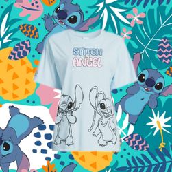 Disney Stitch Women's Graphic Tee