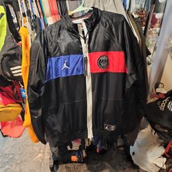 Mens Medium PSG Windbreaker Jacket