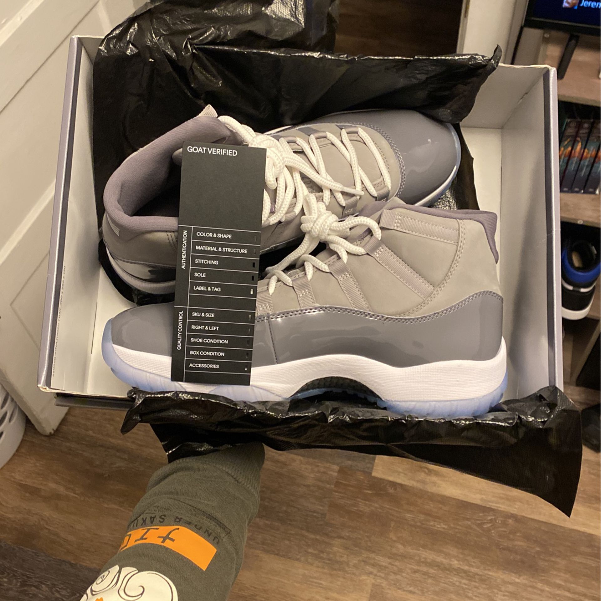 Cool Grey Jordan 11’s (2021) 