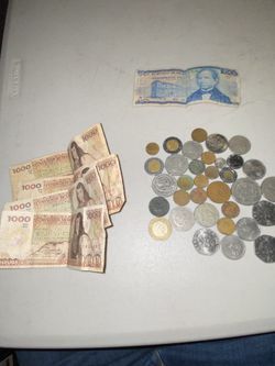 Mexico Coins And Bills