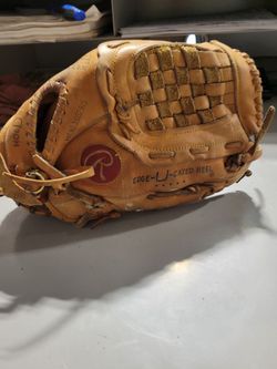 Vintage Rawlings RBG36 12” Reggie Jackson Baseball Softball Size Glove RHT
