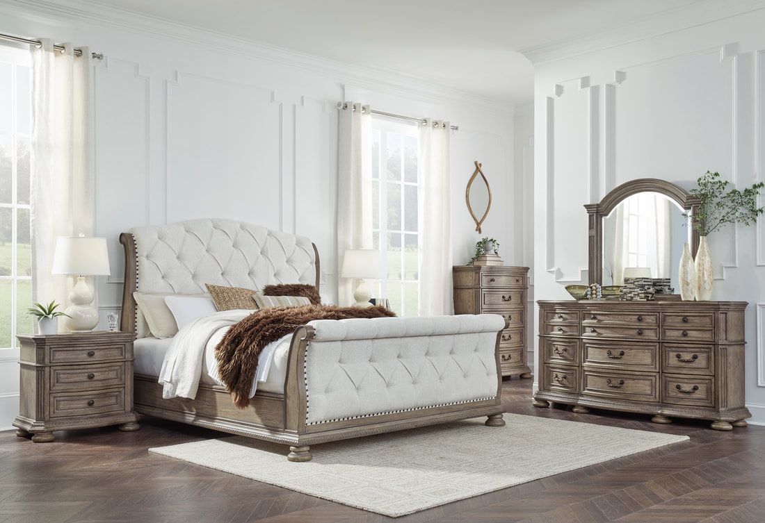 ASHLEY MIRACLE SLEIGH BEDROOM SET