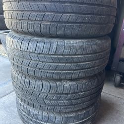 SET OF 185-65-15 MICHELIN X TOUR A/S $300