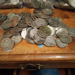 Lot Of 100 Mutilated Eisenhower Dollars 