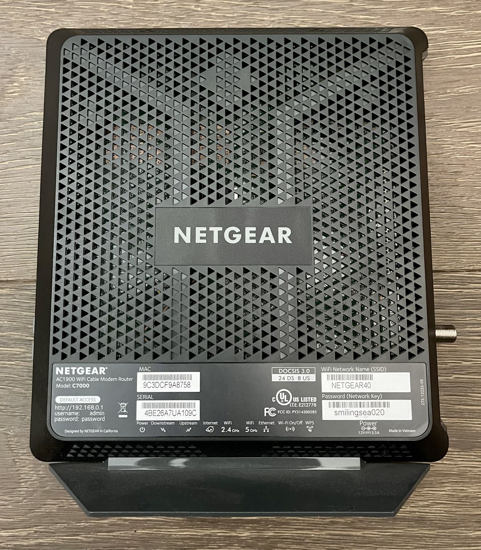 NETGEAR Nighthawk C7000