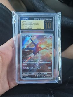 CGC Pristine 10 Latios 070/064 AR Holo - Japanese Paradise Dragona
