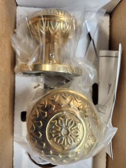 Emteck "Landcaster" 2 Sets Door Handles New.