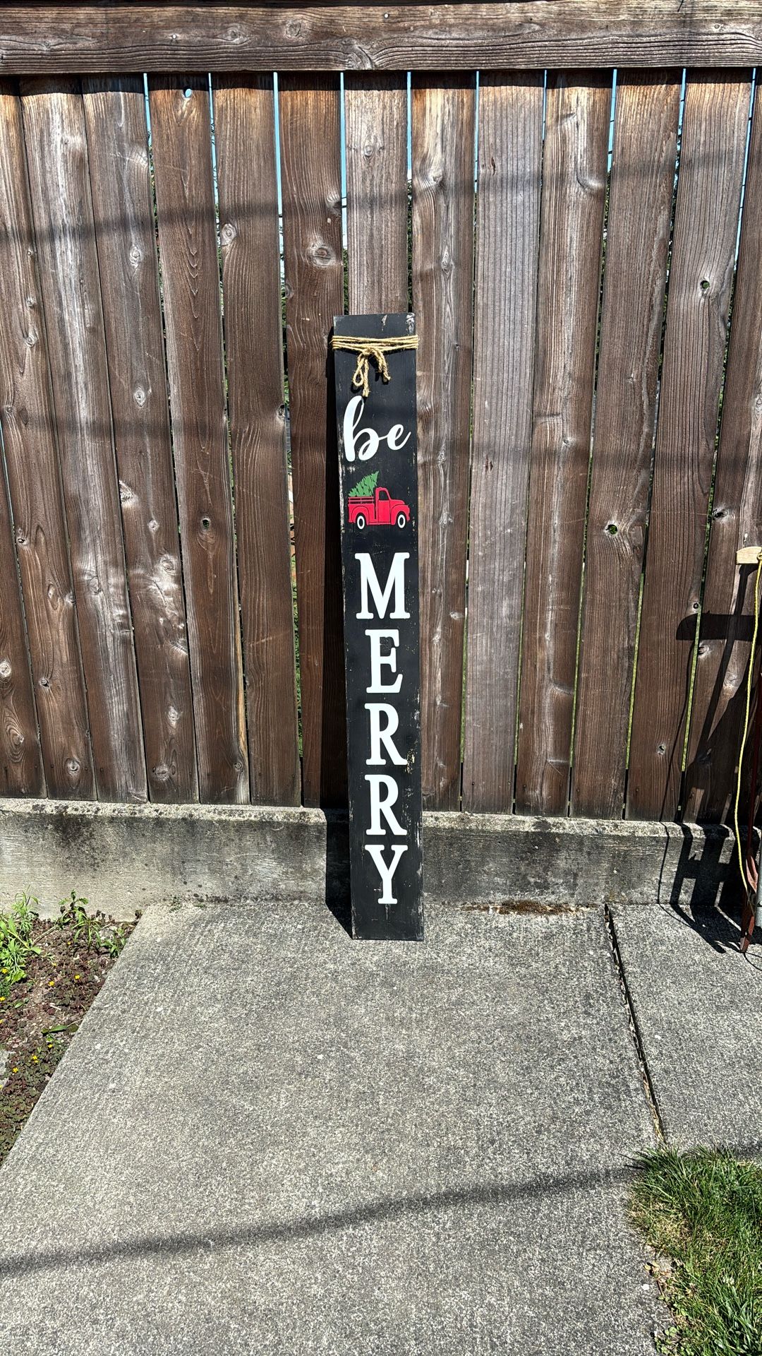 Merry Sign