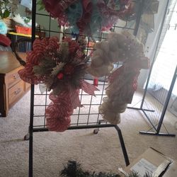 Candy Cane Wreaths