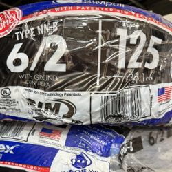 6/2 Romex Wire  125ft Electric Copper Cable New In The package  (price Is Firm $320 )