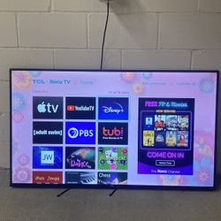 55” TCL Roku Tv