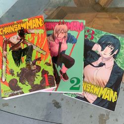 Chainsaw Man Volumes 1-3 