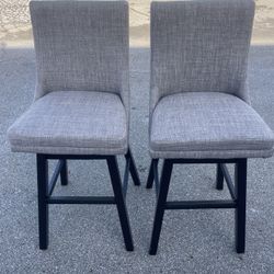 Barstool, 2 Count, Light Gray for Sale 