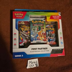Pokémon TCG First Partner Illustration Collection Series 3