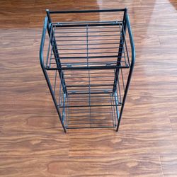 Folding 3 Shelves Black – Brightroom