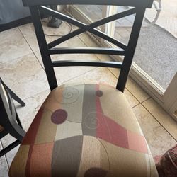 Six Ethan Allen Modern Dining Chairs