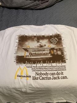 Cactus Jack McDonald’s Collab