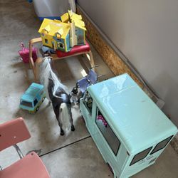 American Girl Doll Ice Cream Van