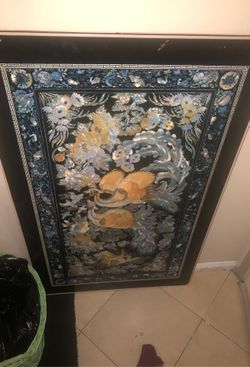 Vintage Korean kitchen table pearle one of a kind