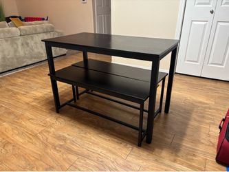 SMALL Black Dining Table