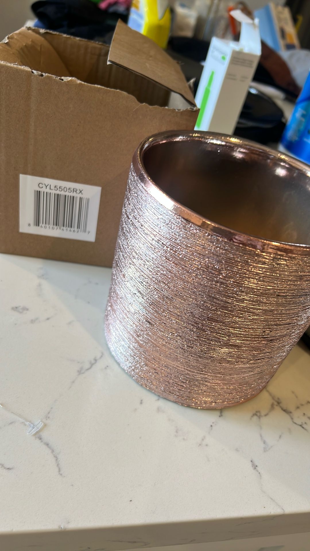 Rose Gold Vase