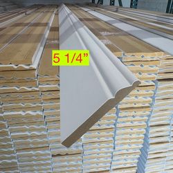 5 ¼” MDF Baseboard- Just $13/Board