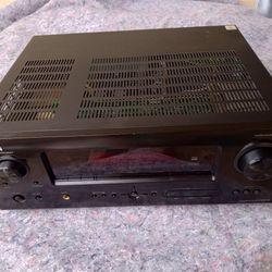 Denon AVR590 A/V Receiver. 5.1-ch, 4  HDMI Ports, Bluetooth, 450 W  Power.  