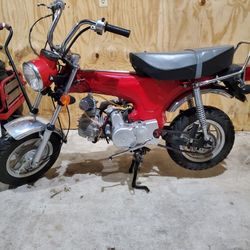 Vintage Trail Bike W/New Motor 140 CC