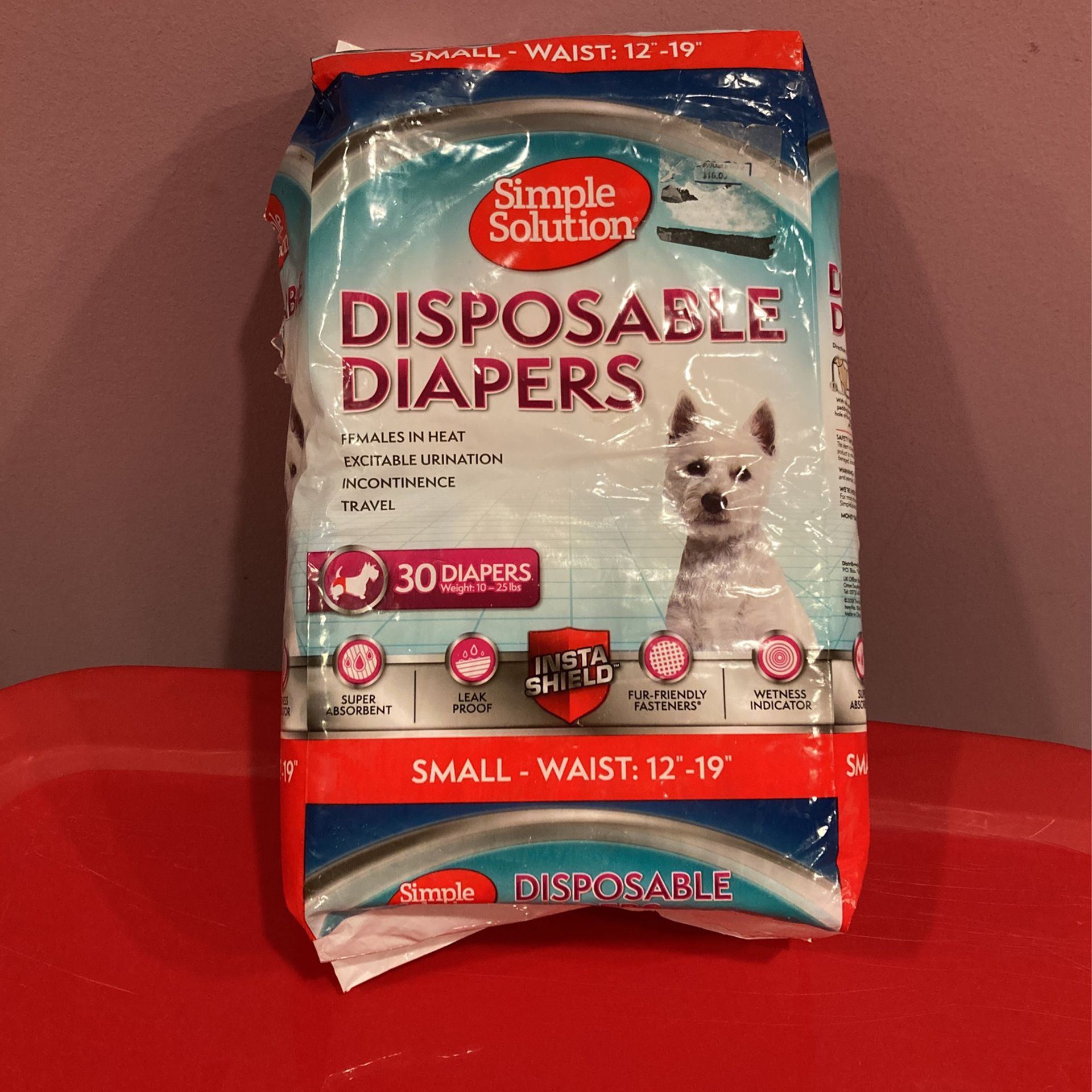 Disposable Diapers Small Pet