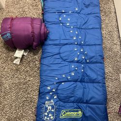 Kids Coleman Sleeping Bags 