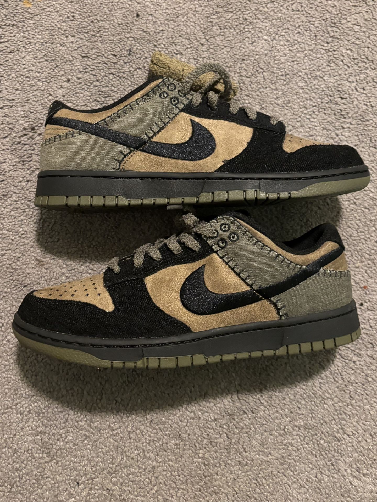 Nike Dunk low “Frankenstein” SIZE 9.5