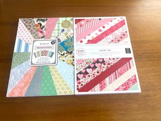 Bo Bunny Brighton & Pink Paislee Lucky Us Paper Pads