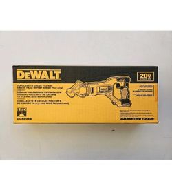 BRAND NEW DEWALT DCS496P1 SET, 20V 18 GAUGE 2,450 SPM OFF-SET METAL SHEARS