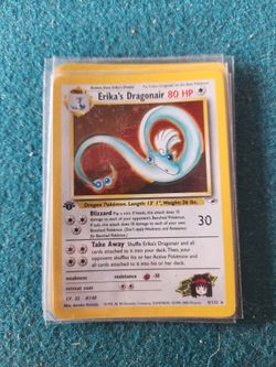 Erika's Dragonair 1st Edition Holo
