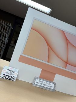 Apple IMac 24 Inch 2021 M1 Desktop - Only $1 Today Pay The Rest Later! 