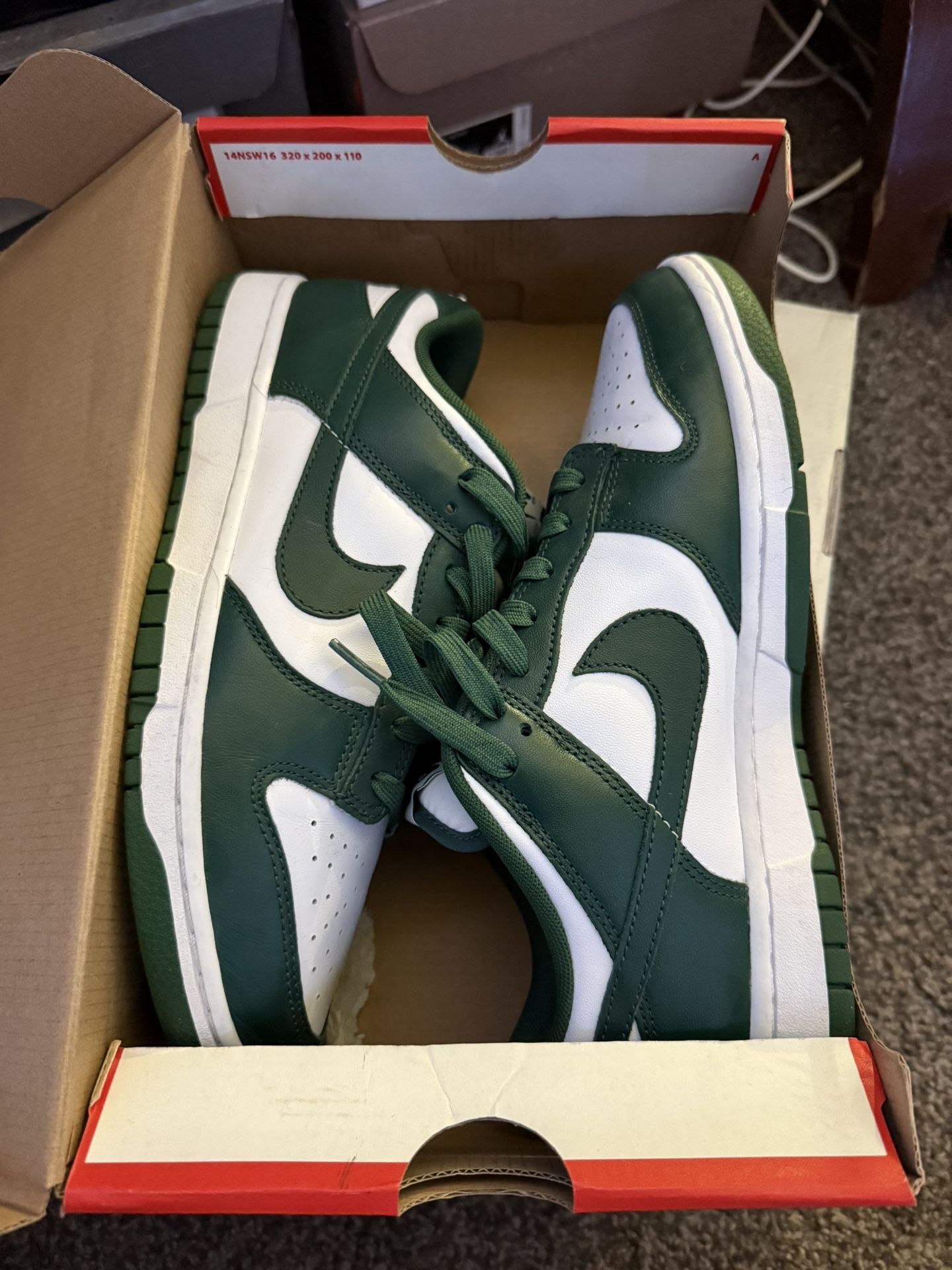 Nike Dunk Lows Michigan State