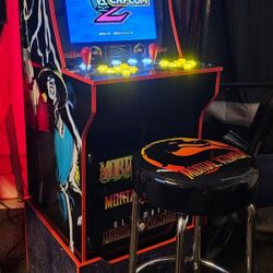 Mortal Kombat Arcade1up Cabinet With Over 15,000 Video Games 