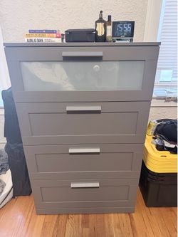 4 Drawer ikea modern Dresser