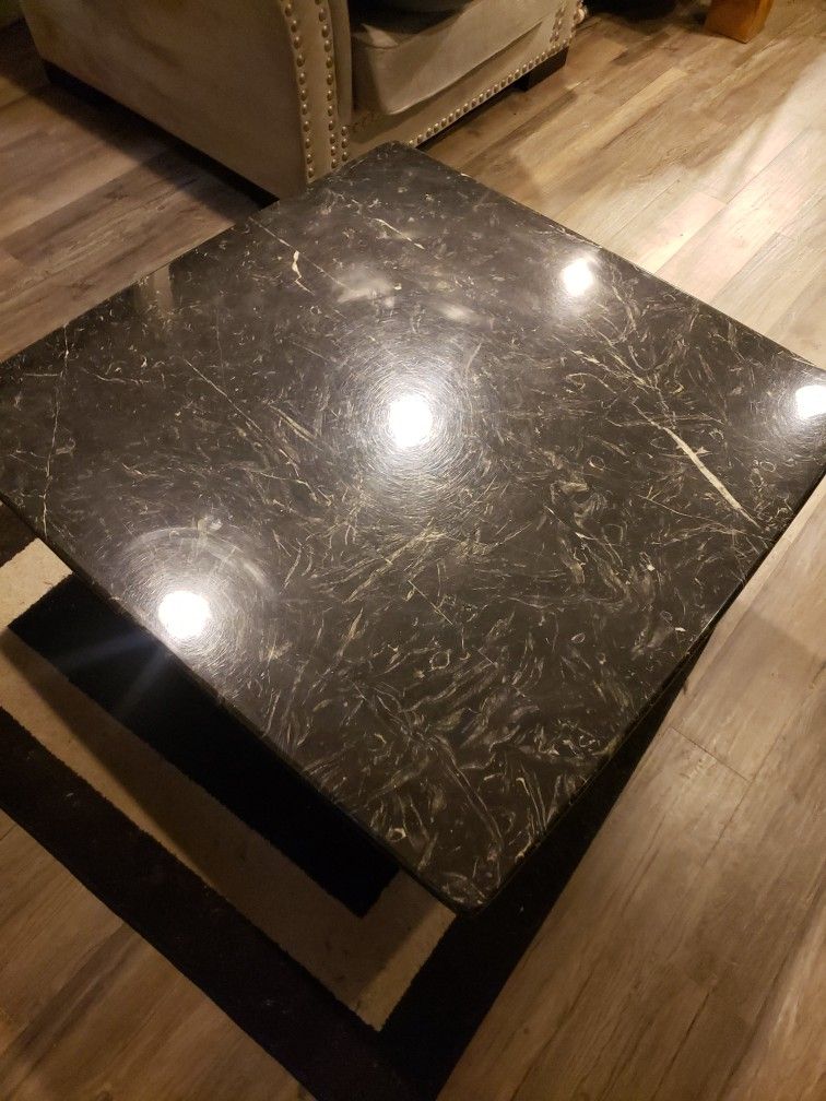Marble table