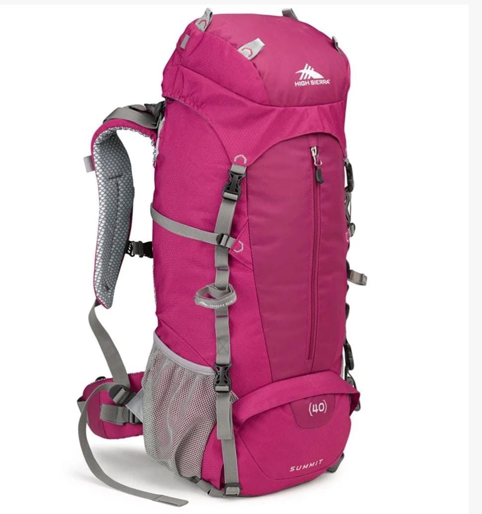 HIGH SIERRA CLASSIC 2 SERIES SUMMIT 40 FRAME PACK Hiking Boysenberry/Ash