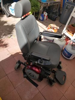 Merits Vision Sport power wheelchair.