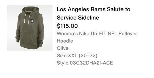 Nike Rams Sweater