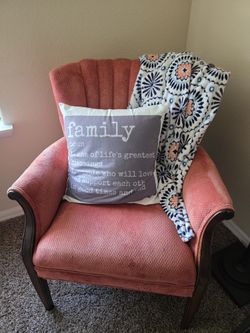 Salmon Colored Antique? Chair